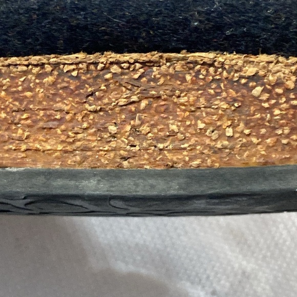 STEGMANN Wo Size 9 (measures 11” )Black and Gray WOOL Slip-On CLOG/Slippers - Picture 11 of 12